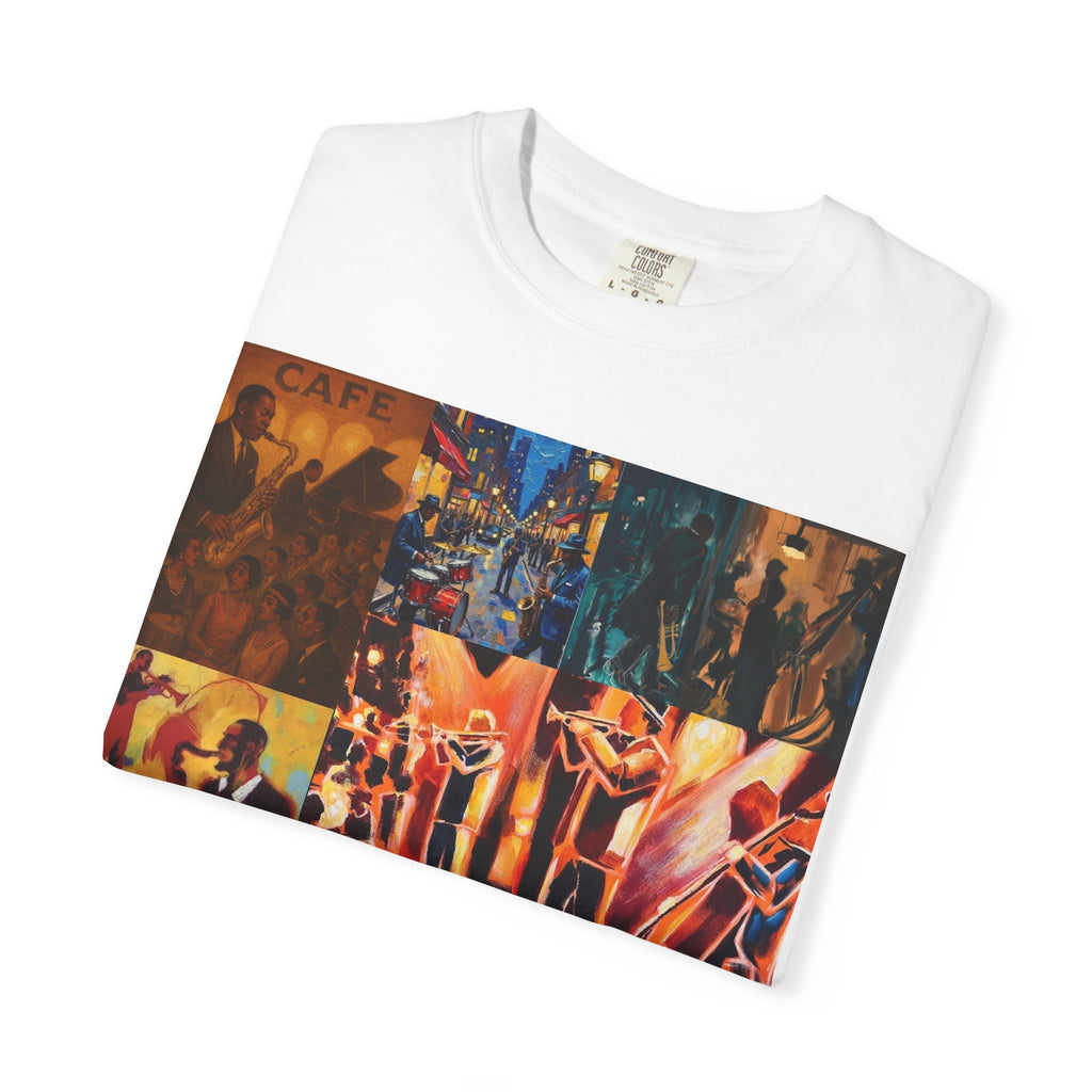 Jazz Night Collage T‑Shirt