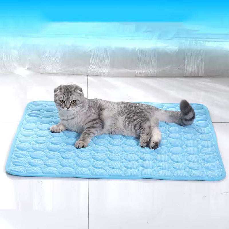 Wholesale Summer Breathable Anti-Slip Cat Dog Pet Cooling Mat